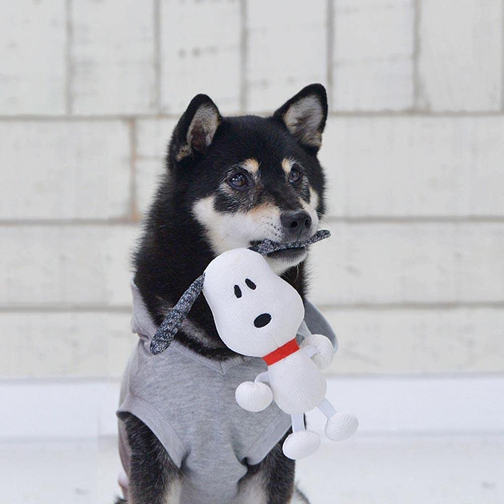 Peanuts PEANUTS Snoopy knit toy with sounds for dogs