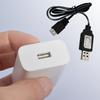 7.4V Lithium Battery Chargiing Cable USB to 3Pin Port Battery Charging Cord with LED Indicator