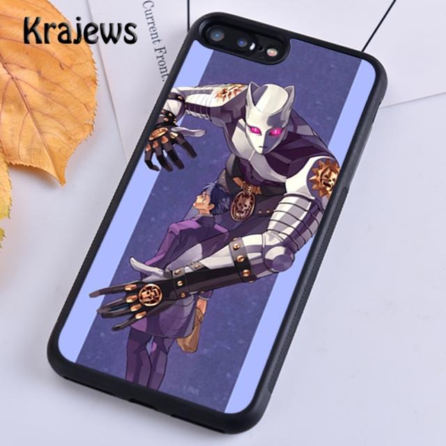 Krajews Kira Yoshikage Killer Queen JoJo Phone Case Cover For iPhone 14 5 SE 6s 7 8 Plus X XR XS 11 12 13 Pro Max Galaxy S21 S22