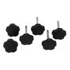 6PCs Soft Top Window Frame Knobs Pins 55397132AB Replacement for Jeep Wrangler Jk 2007‑2018