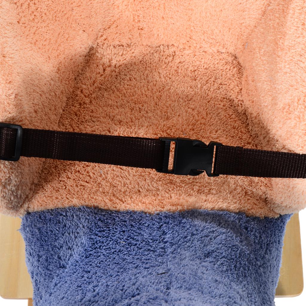 Dondolo per Bambini con Suono, Elefante-Blu/Beige