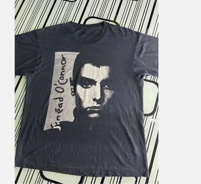 Sinead O_Connor Gift For Fans Black T-Shirt Cotton All Size