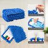Microfiber Mop Cloth Versatile Cleaning Pads Home Office Wet Dry Mopping High Absorbency Dirt Removal Mop Rag