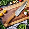 Forged Japanese Chef Knife Kitchen Slicing Meat Cleaver Full Tang Butcher Knife Cooking Sushi Knife with Wood Handle