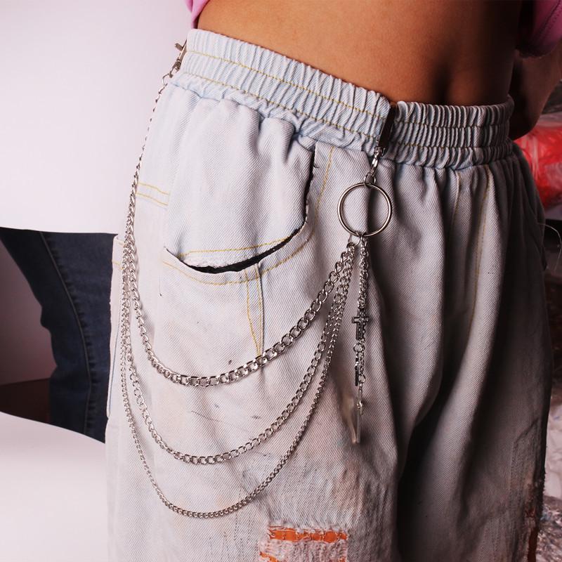 Punk Hip-Hop Men's & Women's Waist Chains: Decorative European & American Trouser Accessories