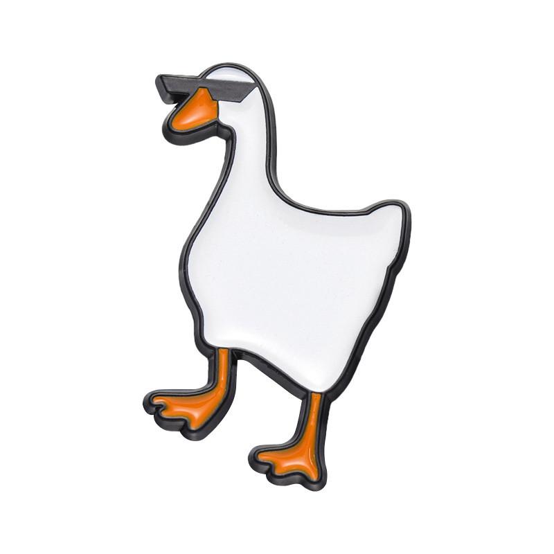 Design Adorable Animal Brooch Featuring Cute Cartoon Duck And Swan Styles For Unique Accessories Fashion