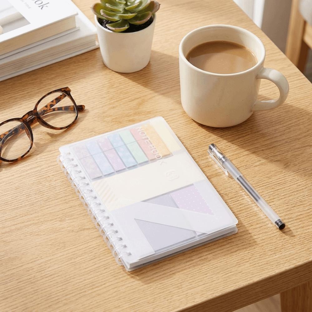 Morandi Color Expanding Sticky Notes Adhesive Reusable Repositionable Index Tabs  School Stationery