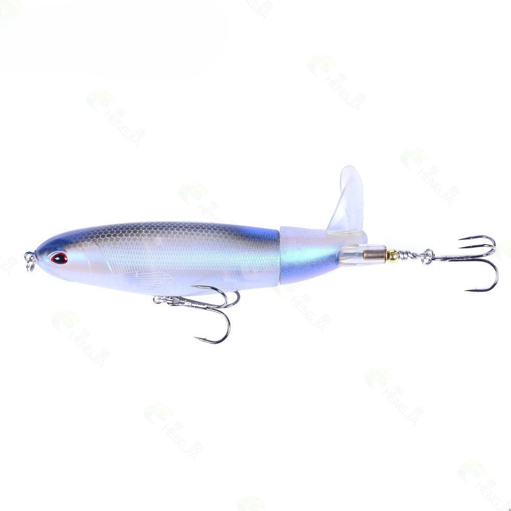 1 Stück 11cm/14cm Köderpropeller Wasseroberflächen-Traktor Schnelle Vibration Bleistift Kunststoff Hartköder Simulation Köder Angelzubehör