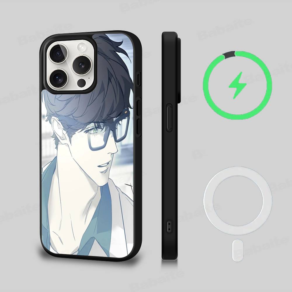 Nerd Project Bl Anime Magnetic Wireless Phone Case For iPhone 17 16 15 14 Plus 13 12 11 Pro Max