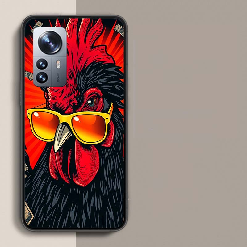 Cool Rooster Making Money Phone Case For Redmi Note 13 Pro Plus 14 Pro+ 12S 12 11S 11T 11E 11 10S 10 9S 9 Xiaomi Capa TPU
