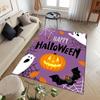 1pc Happy Halloween Area Rug, Slip-Resistant, Easy-Clean, Stain-Resistant, Perfect for Cozy Living Rooms, Bedrooms, Kitchens, Offices, and H