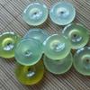 Natural Xiuyan Jade Ping'an Kou DIY Jewelry Pendant Gift Real Jade Stone Props