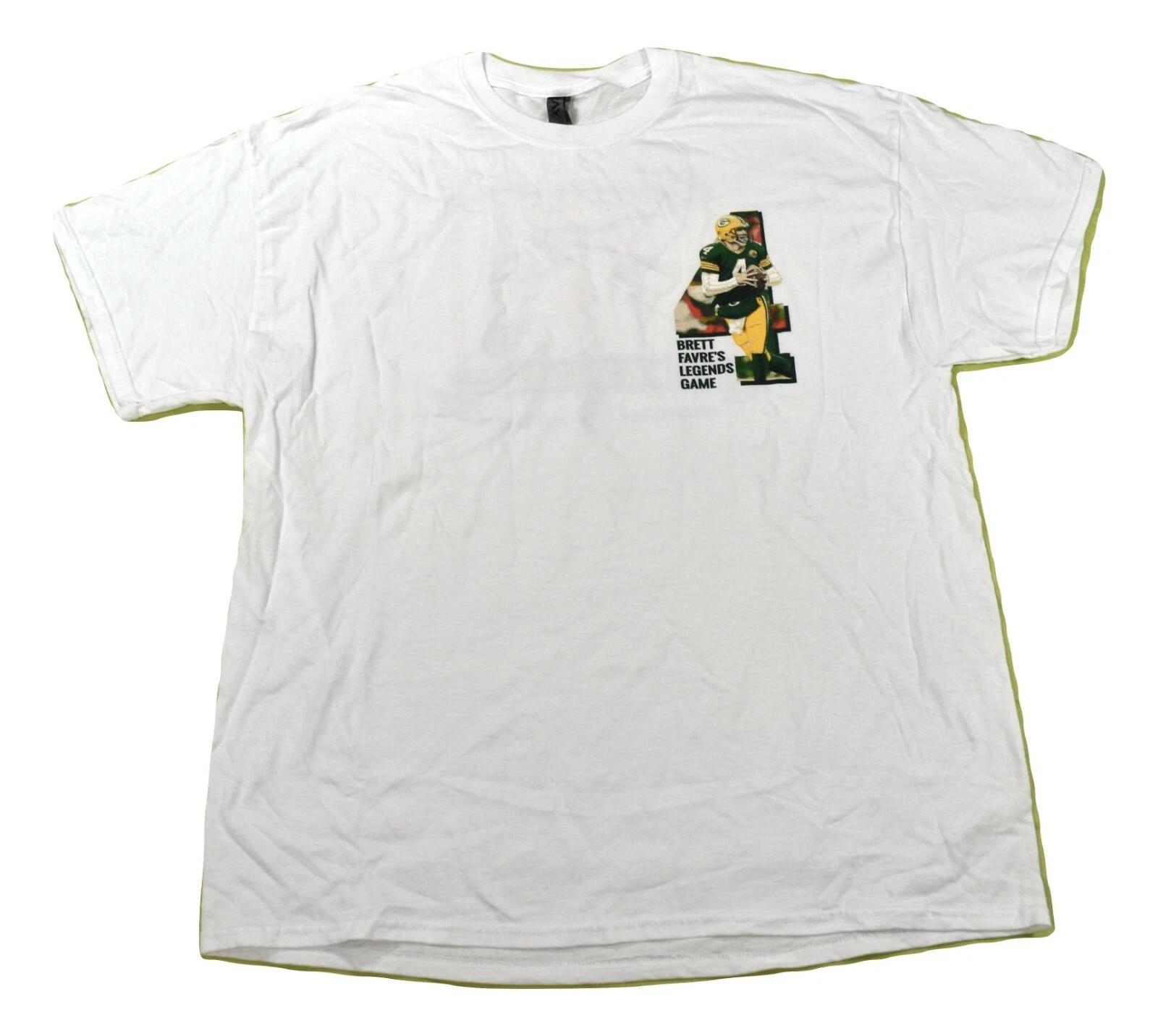 Ouray NFL Mens Green Bay Packers Brett Favre s Legends Game Shirt New XL, 2XL M