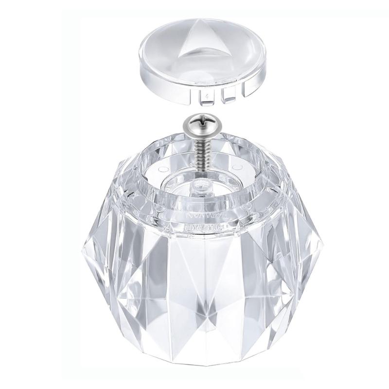 Clear Acrylic Bathtub Faucet Handle Replacement Single Shower Valves Handle Acrylic Shower Knob for Shower/Tub Faucet