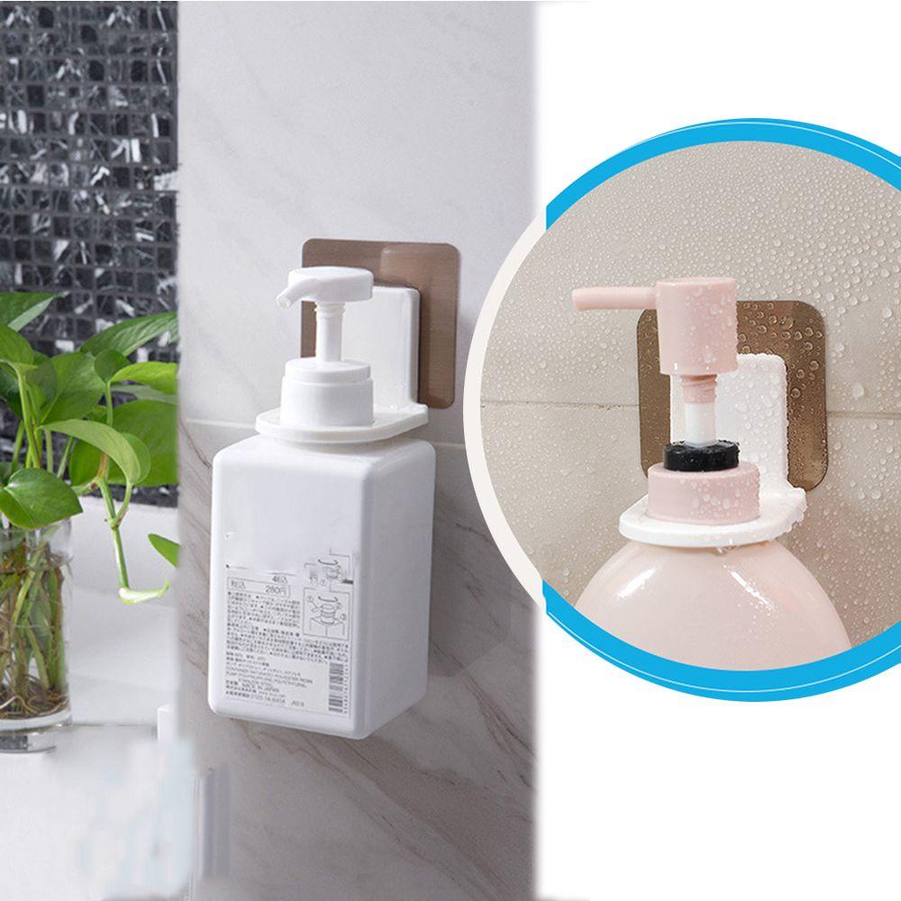 

Bathroom Accessories Magic Sticky Holder Shampoo Organizer Hook Soap Bottle Hanging Wall Mounted