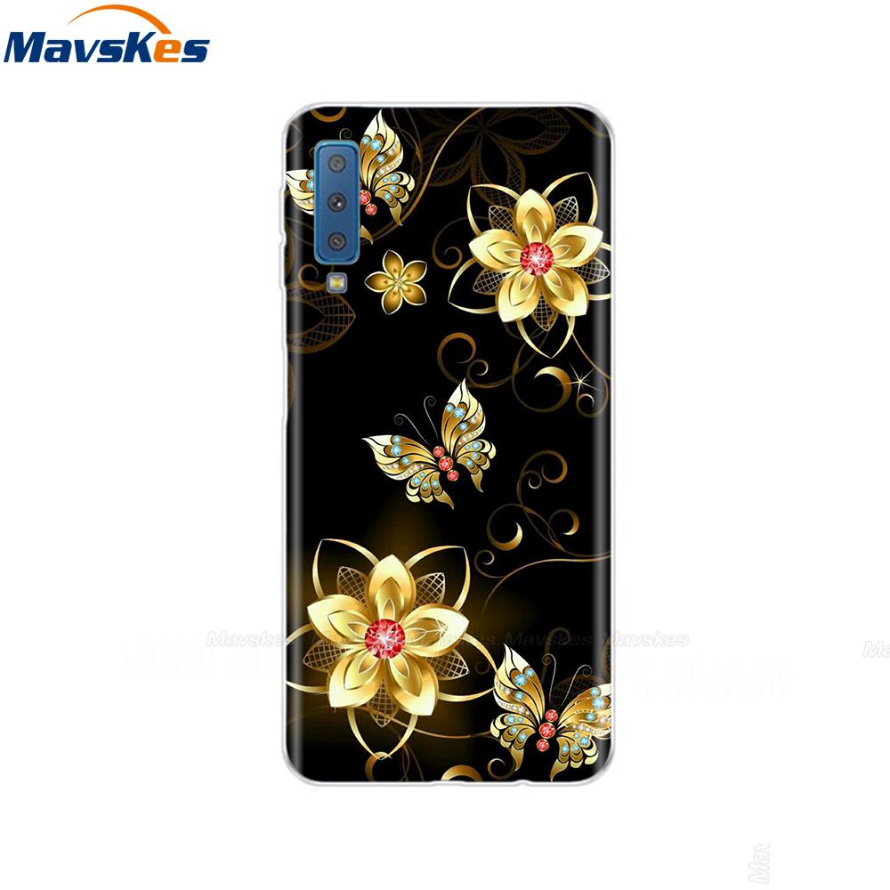 Silicone Cover For Samsung Galaxy A7 2018 Case A750 A750F Case 6.0' TPU Phone case For Samsung A 7 2018 750 750F Fundas Coque