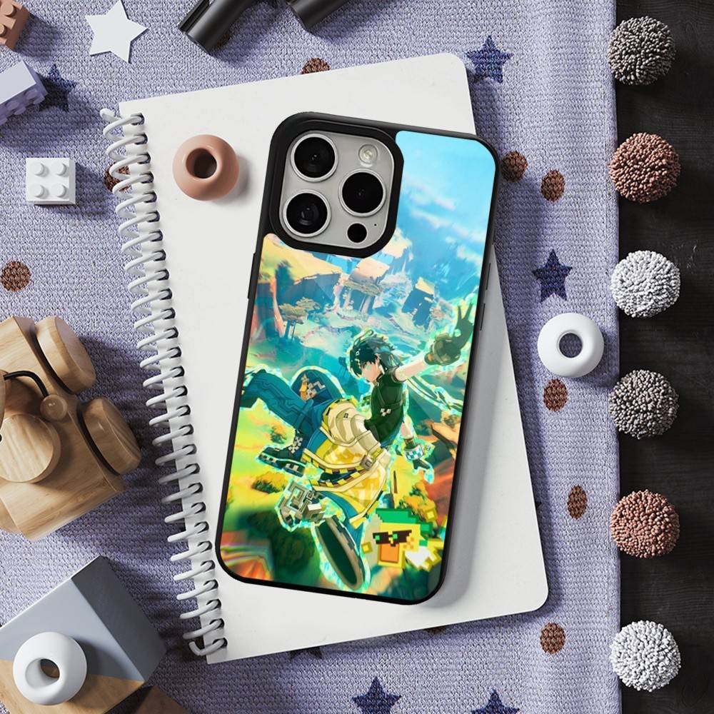 

Game Genshin Impact K-Kinich Phone Case For iPhone Mini,13,15,Pro,Max,For Magsafe,17,14,Plus,12,11,16,Magnetic Wireless Charging iPhone17