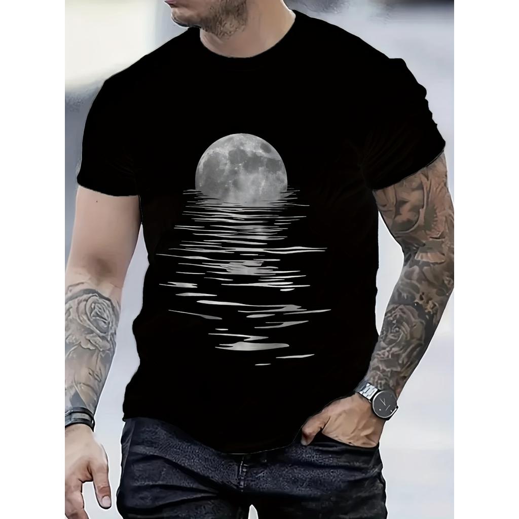 Men's Striped Top Simple Comfortable Short-sleeved Fashionable T-Shirts Men’s
