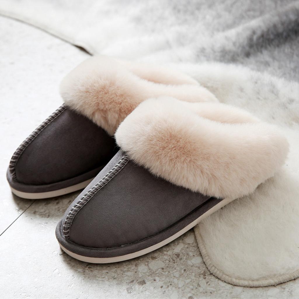 Unisex, Couple Shoes, Indoor Slippers, Thermal Slippers, Versatile Breathable