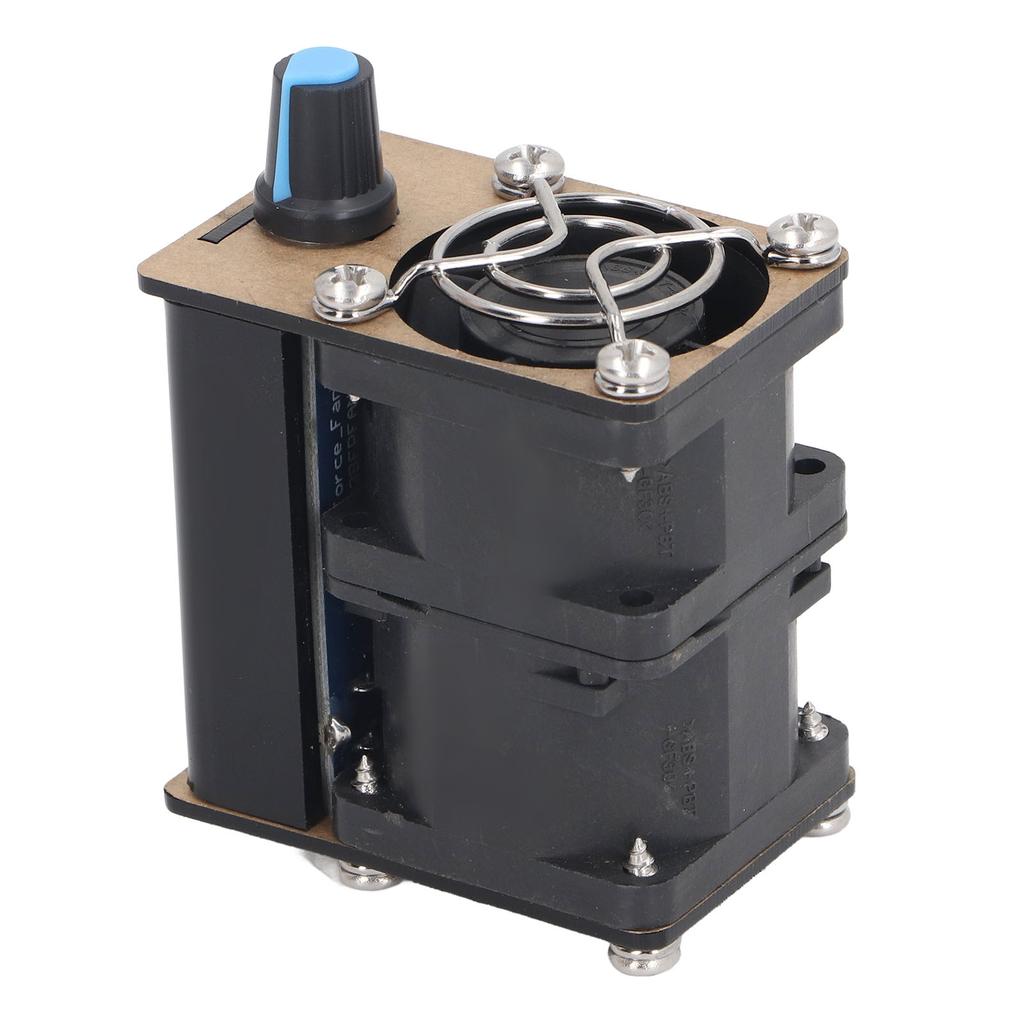 Powerful Fan Control Module with Black Acrylic Case 12V 12W Stepless Violent for Cooling Blowing