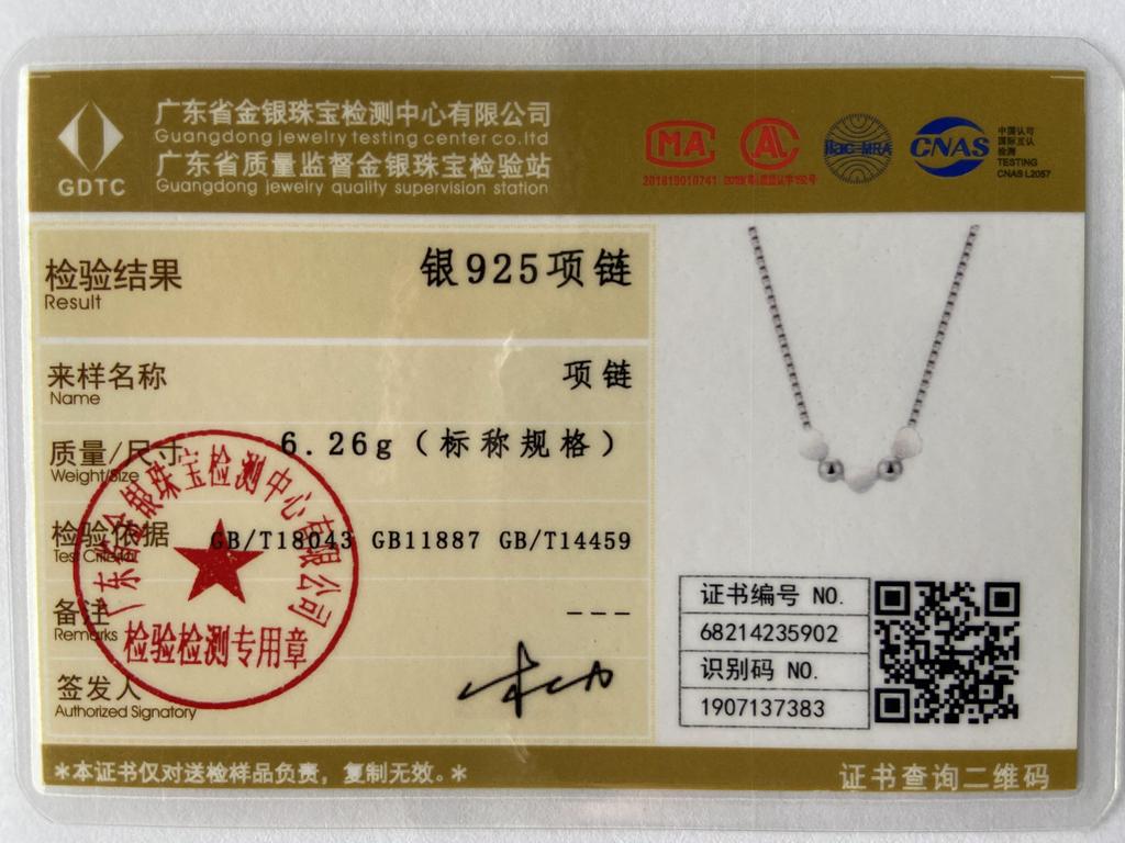 Colar Romântico Coração Corrente Cobra Prata Esterlina 925 Presente Charm Joia