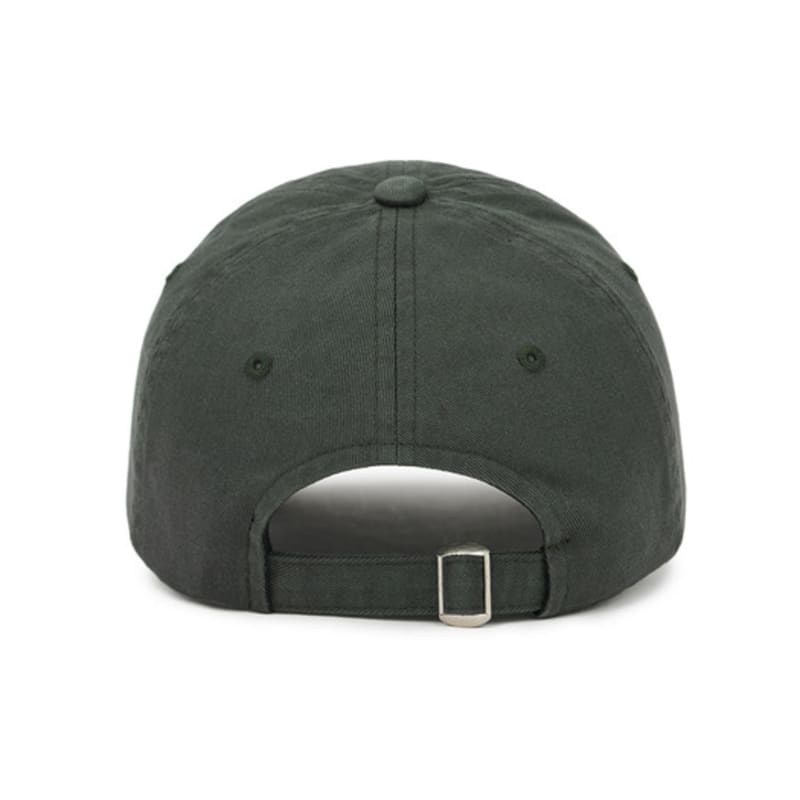 DEINET DEINET BIG LOGO CAP IN CHARCOAL