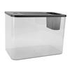 Small Fish Tank Plastic Clear Micro Landscape Desktop Aquarium for Goldfish Shrimp Betta Fish Turtle