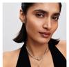 New Copper Butterfly Love Zircon Necklace Moon Bowknot Circular Heart Chain For Women Jewelry Birthday Gifts