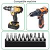 Professional Flexible Drill Adapter for Narrow Space 360 Degree Rotation Magnetic Hex Shanks Flexible Shafts