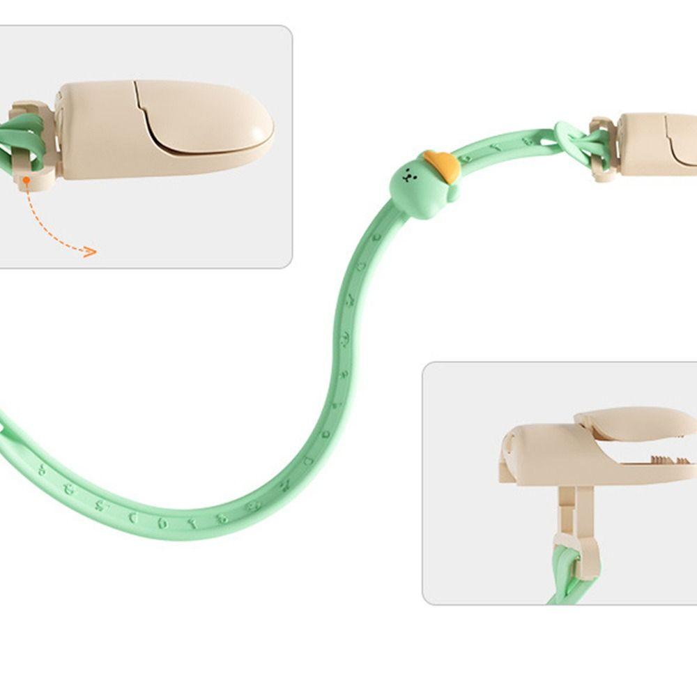 Anti-drop Safety Food Grade Silicone Pacifier Clips Chains Lanyard Molar Chain Baby Pacifier Chain