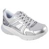 Skechers Bobs Vamos Fashion Comfortable Simple Durable Low-Top Running Shoes Women Sneakers White 117770-SIL