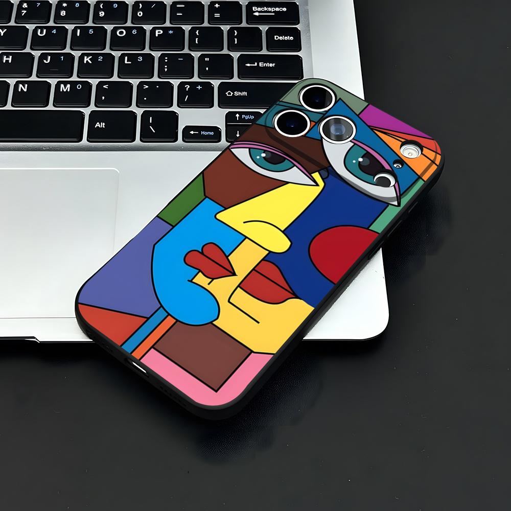 Artist Pablo-Picasso Phone Case For IPhone 17 Air 16 E Pro Max 15 14 13 Mini 12 Pro 11 Max Plus Black Soft Shell