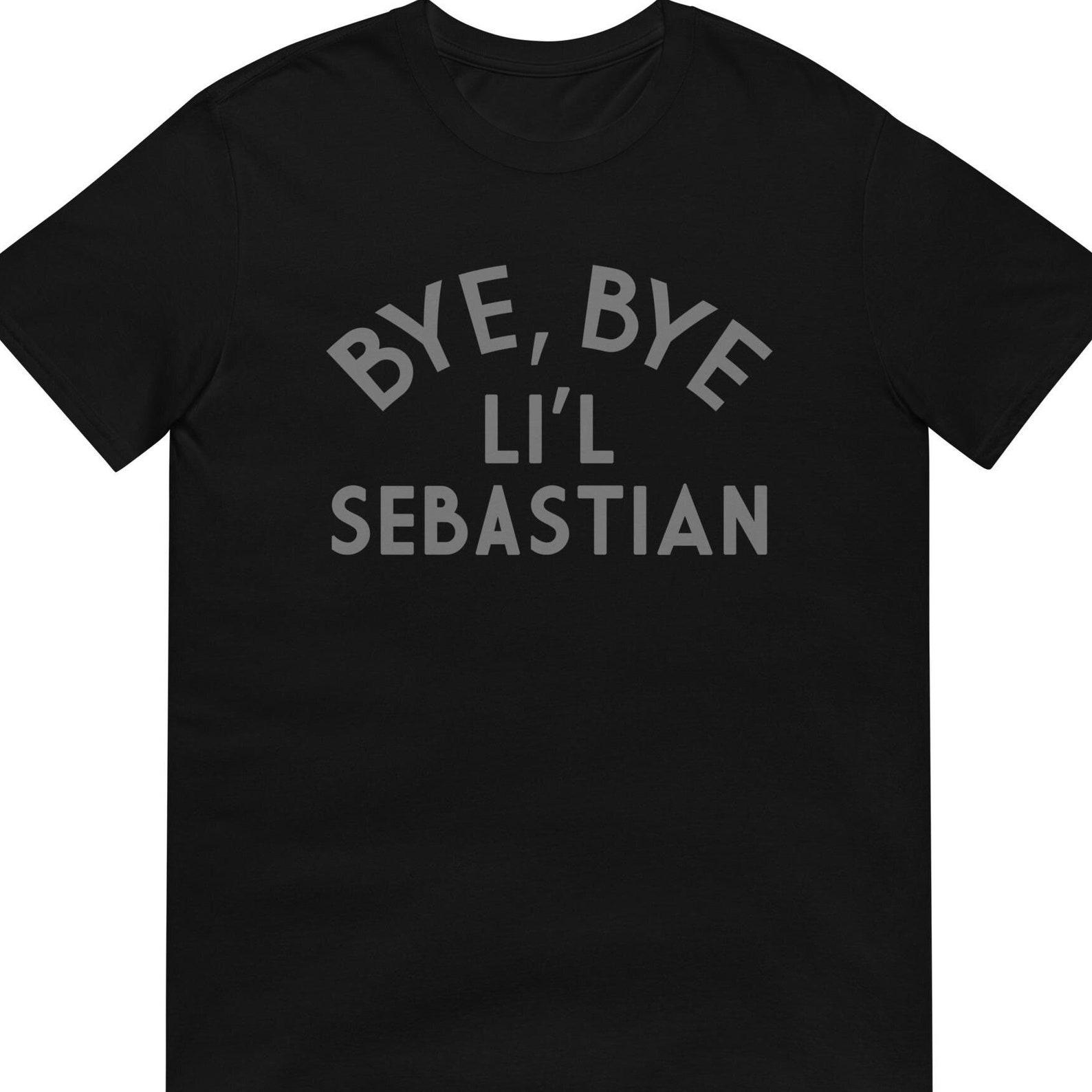 Bye Bye Lil Sebastian Shirt - Parks And Rec Fan Tee XL
