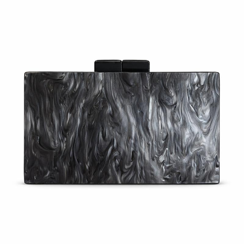 Shoulder Bag New Pearlized Acrylic Banquet Ladies Crossbody Evening Wedding Clutch Bags Crystal Original Brand Wallet Eco Pouch
