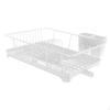 Dish Drainer for Kitchen Counter, Drainer, Multipurpose Space Saving Organizer, Cup Holder with