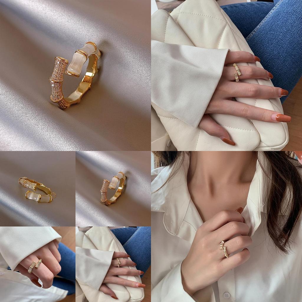 Elegant 925 Sterling Silver Adjustable Ring For Women With Chic Geometric Design And Sparkling Zirconia