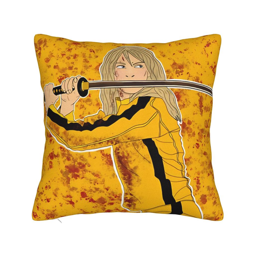 Kill Bill Art Pillow Cover  Comfy Cushion Cover Novelty Pillow Case For Sofa Couch Bed Living Room