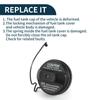 TUCKBOLD Fits Toyota 4Runner 2003-2009 Gas Fuel Cap No.7730033070 Fuel Filler Cap Black White