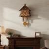 1 Stück Holz Kuckucksuhr Kreative Hängende Wanduhr Mit Automatischer Schwingpendel Für Haus Wohnzimmer Dekoration