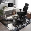 1PC Custom Name "Dragon's Fiery Roar" Theme Floor Mat Ideal for Living Room, Game Rooms, Office, Bedroom,Floor Mat Playful Design