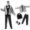 NK 30CM Prince Doll Coat 1/6 Male Dolls Accessories For 12 inch Boy Doll Clothes 11.5 Inch Doll Clotrhes Princess Outfits JJ