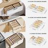 Spice Drawer Organizer 4 Tier Clear Acrylic Expandable From 13" To 26" Seasoning Jars Drawer Insert Kitchen Drawer Spice Rack T