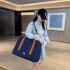 Cross-border Travel Bags for Women, Large Capacity, High-end Sense, Portable Travel Shopping Bags, Students, On-campus Clothing Storage, Luggage Bags