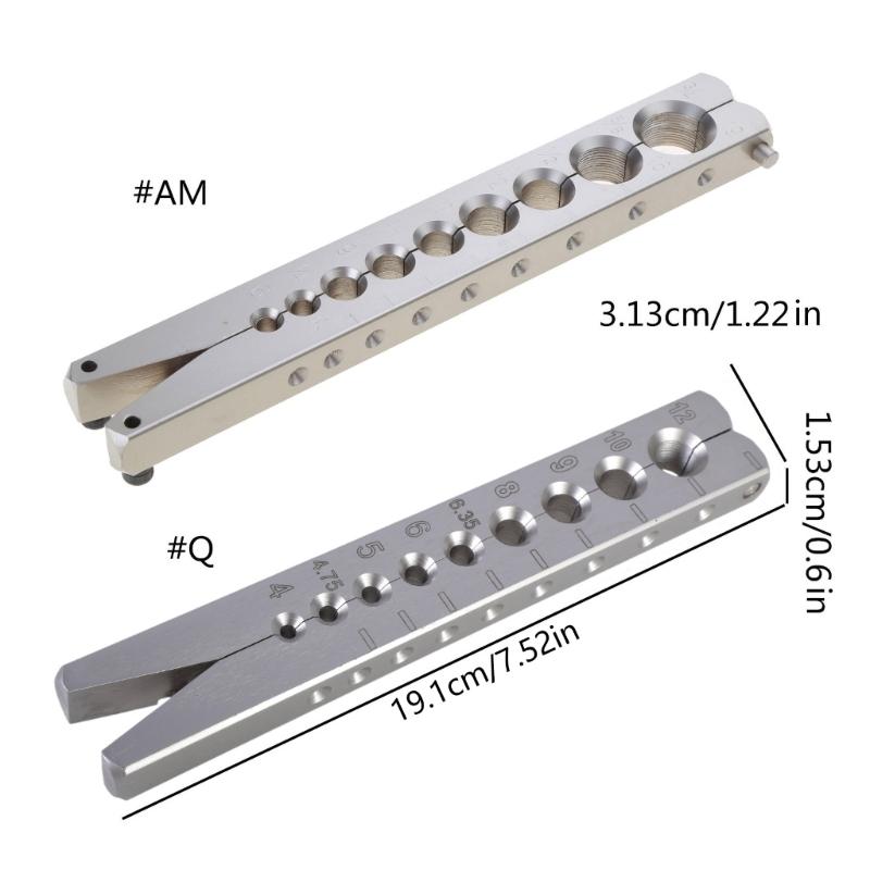 Brake Line Flarings Tool Swaging HVAC Pipe Expander Repair Eccentric ConeRefrigerations for Copper Tube 45 Degree