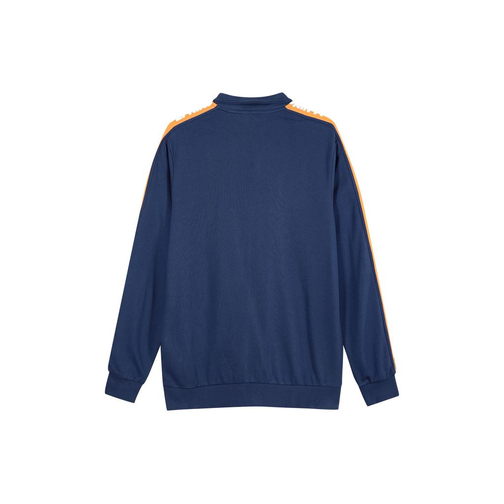 Li-Ning Sport Fashion Series Letter Zipper Hoodie Unisex Hoodies Navy-Blue AWDQ368-8