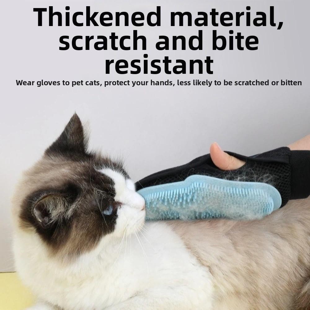 Grooming Massage Cat Deshedding Comb Pet Comb Pet Bath Brush Dog Cat Bath Massage Gloves  Bathing