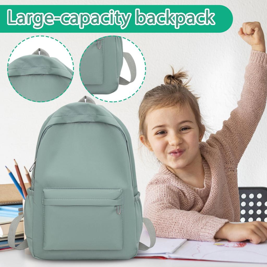 Casual Large Capacity Backpack Fashionable Girls Color College Student Backpack Travel Backpack