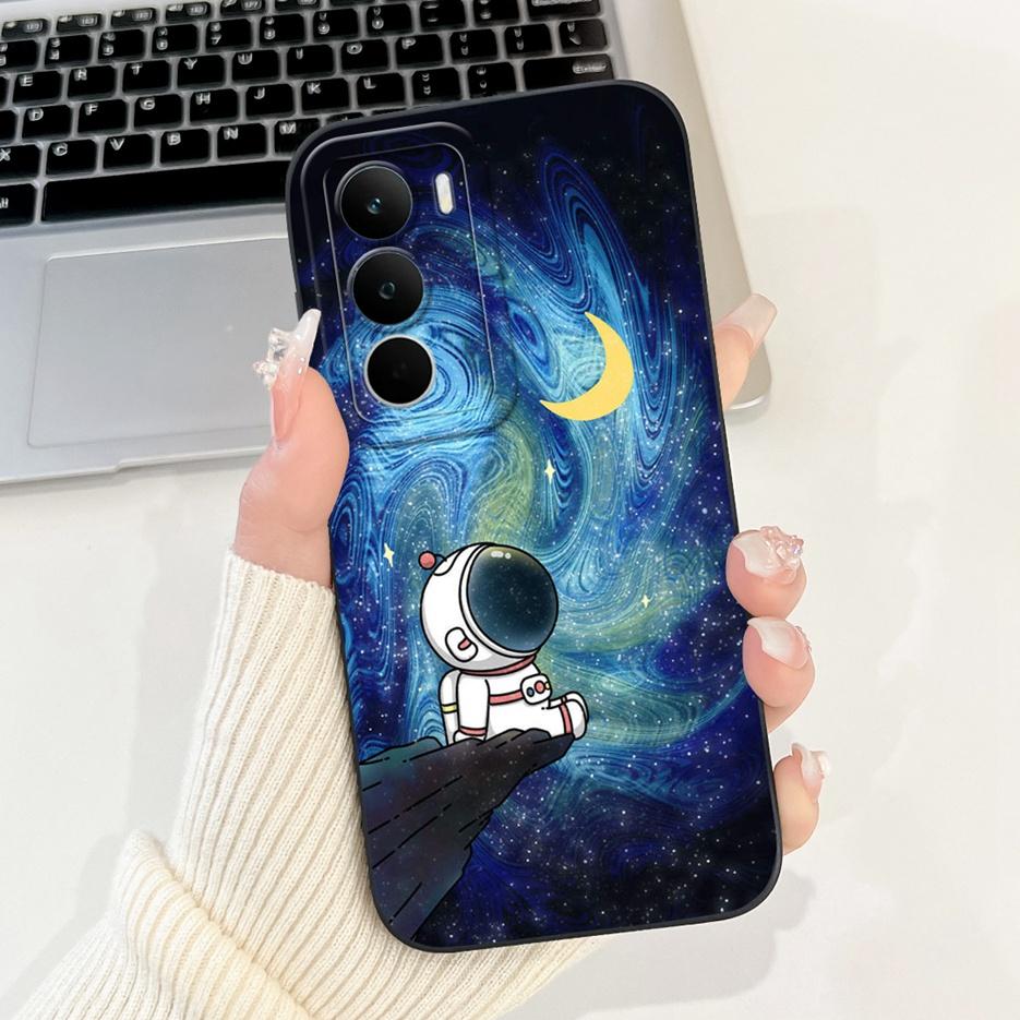 For Realme C75 Case RMX3941 Cute Cat Dinosaur Cartoon Cover Soft TPU Phone Case For Realme C71 C 75 RealmeC75 X C75X Fundas Bags