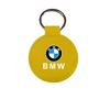Leather Car Badge Keychain Keyring Styling Key Ring Pendan Gifts For BMW M 1 2 3 4 5 7 Series X6 X7 F10 F30 E46 E60 Car Sticker npdf01