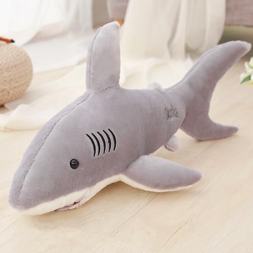 50-130cm Plüschhaie Spielzeug Stofftiere Simulation Meeresbewohner Puppen Kissen Kissen Kinder Für Kinder Geburtstagsgeschenke 70cm